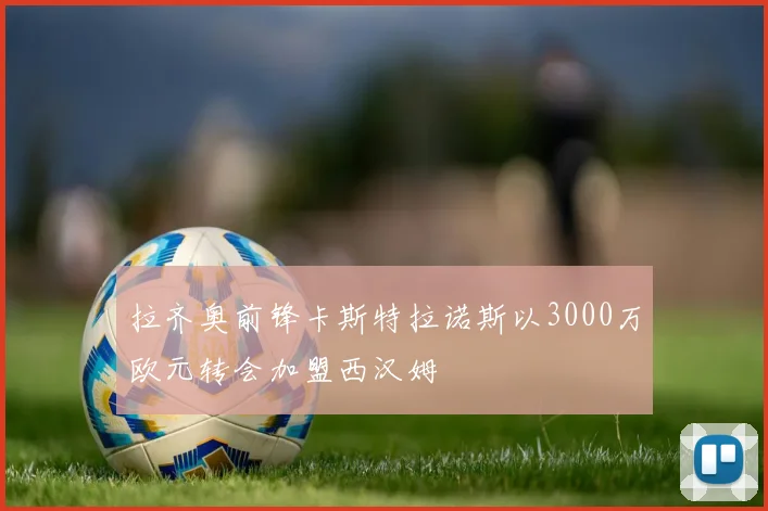 拉齐奥前锋卡斯特拉诺斯以3000万欧元转会加盟西汉姆